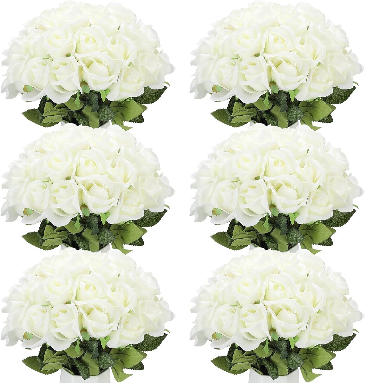 50 Realistic Silk Roses: Perfect for Home, Weddings, and Parties